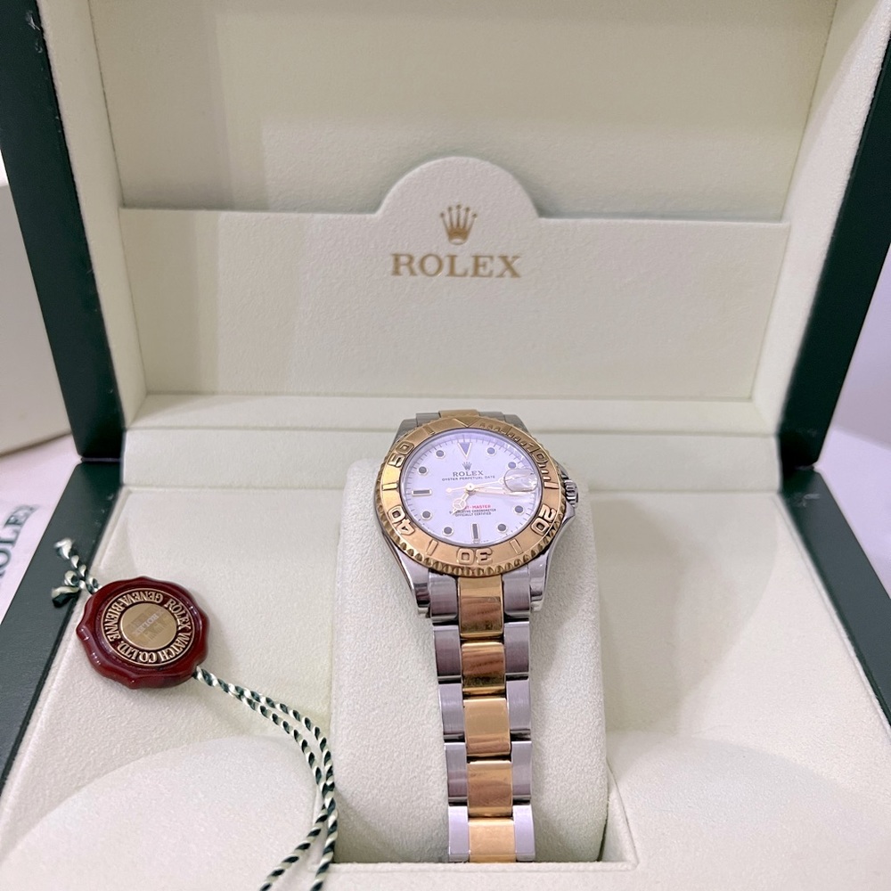 ROLEX YACHT-MASTER 37.5 mm WATCH. GORGEOUS! Original owner hardly used. Per…
